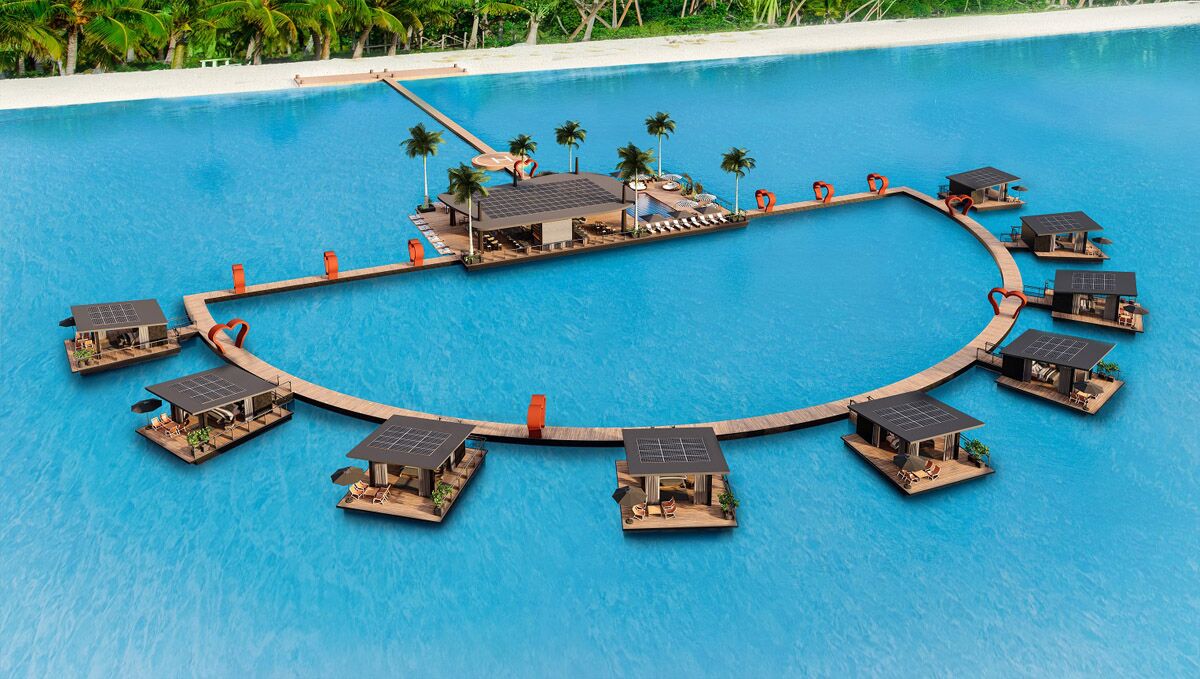 Floating Metaverse Dubai, Floating Island Crypto Island Dubai Floating Metaverse in Dubai, floating city dubai, isla de crypto